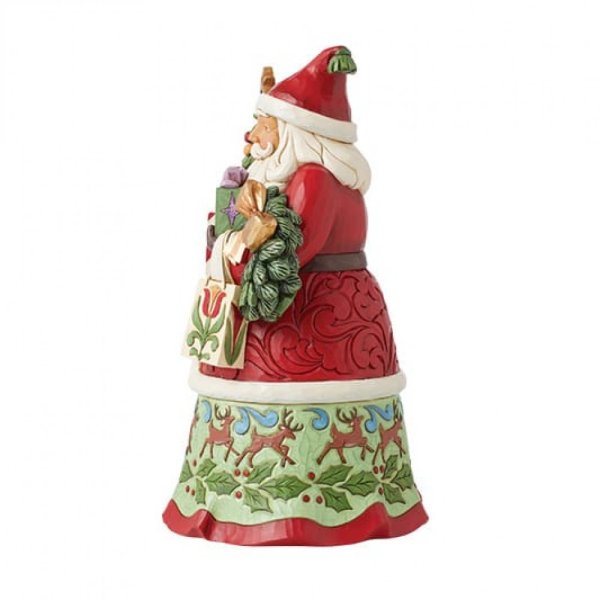 Jim Shore Heartwood Creek Santa with Gifts Figurine