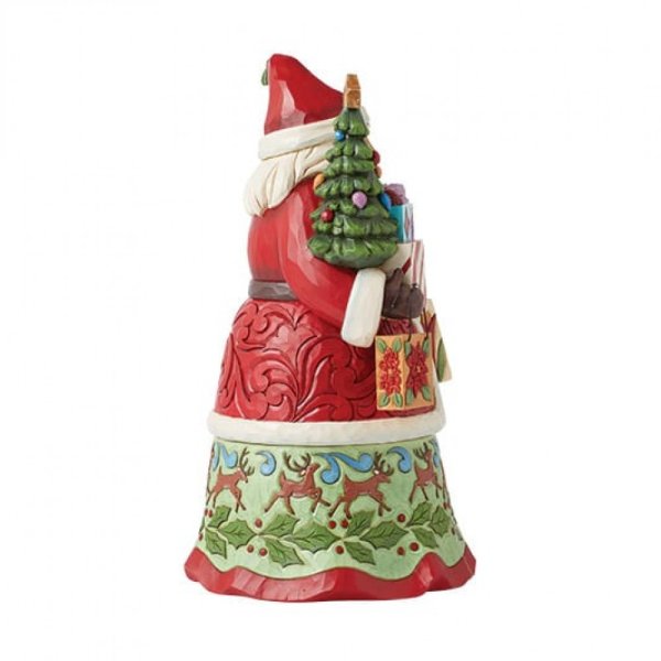 Jim Shore Heartwood Creek Santa with Gifts Figurine