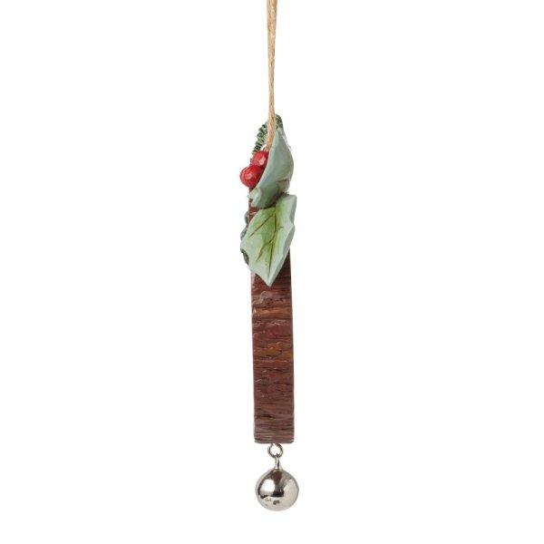 Jim Shore Heartwood Creek Woodslice Christmas Scene Hanging Ornament Jim Shore Heartwood Creek Woodslice Christmas Scene Hanging Ornament