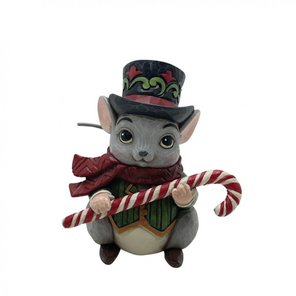 Jim Shore Heartwood Creek Christmas Mouse Mini