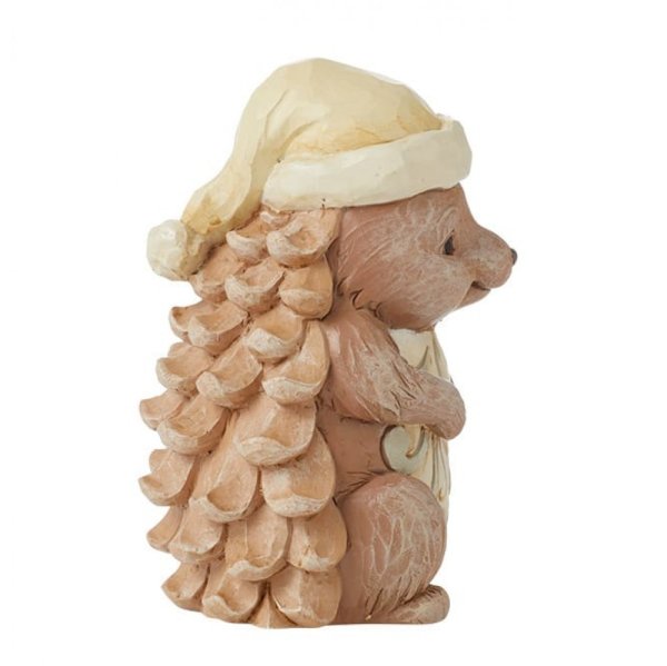 Jim Shore Heartwood Creek White Woodland Pinecone Hedgehog Figurine Jim Shore Heartwood Creek White Woodland Pinecone Hedgehog Figurine