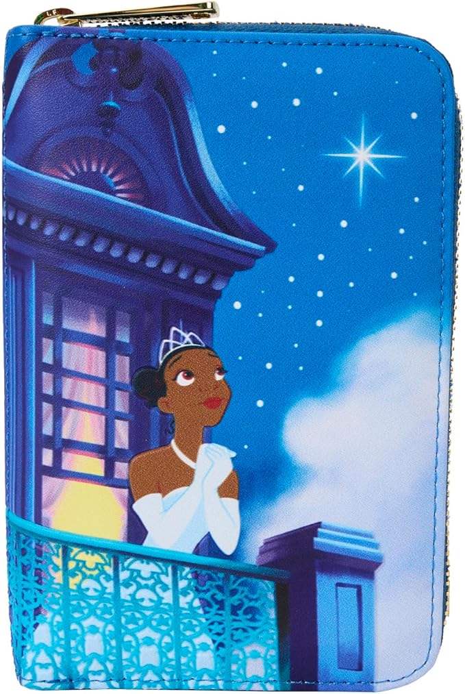Loungefly Disney Princess and The Frog 15th Anniversary Zip Around Wallet Loungefly Disney Princess and The Frog 15th Anniversary Zip Around Wallet