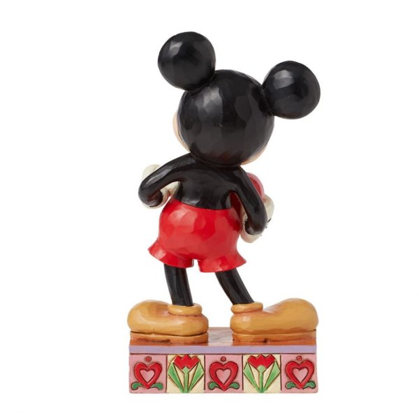 Jim Shore Disney Traditions Mickey With Personalizeable Heart A Love Note Jim Shore Disney Traditions Mickey With Personalizeable Heart A Love Note