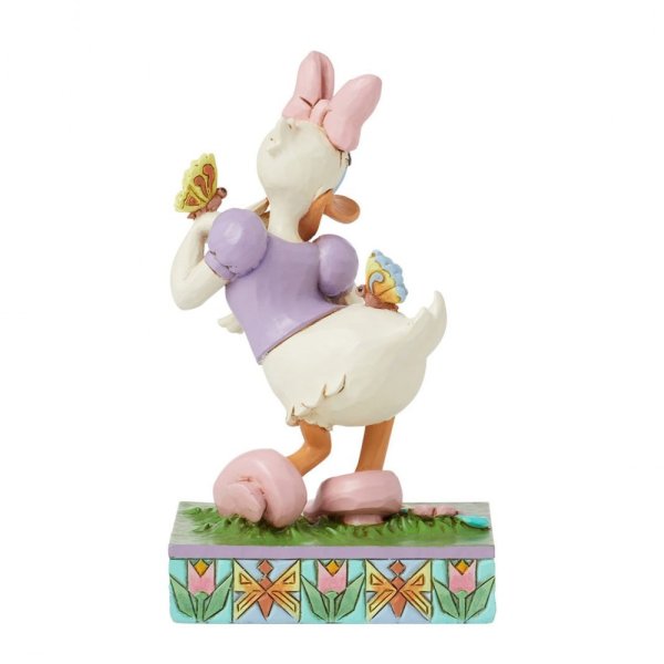 Jim Shore Disney Traditions Daisy Duck Spring Blooms and Butterflies