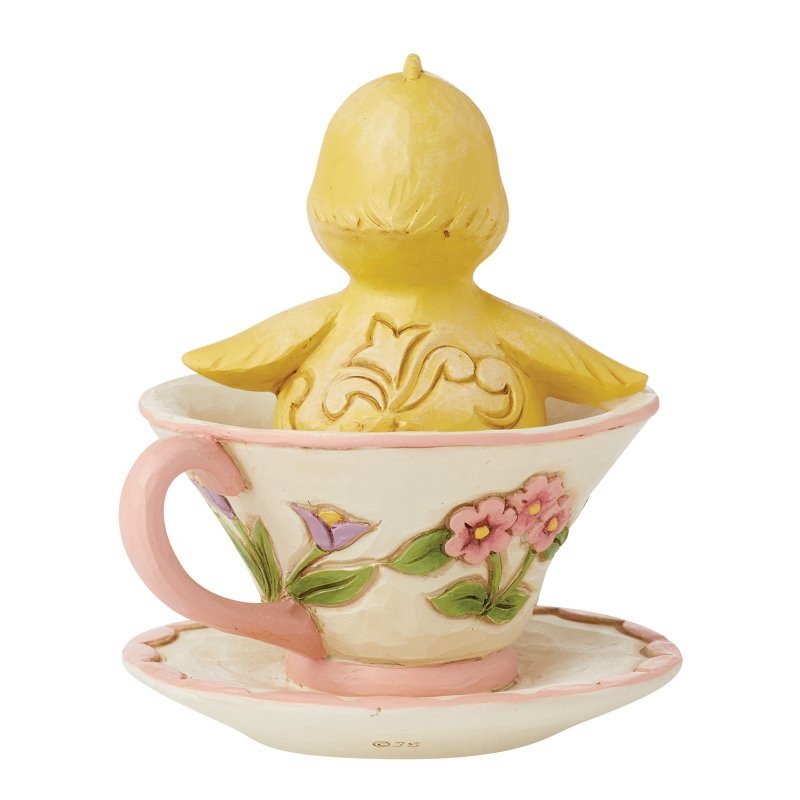 Jim Shore Heartwood Creek Tiny Chick in Teacup Figurine Jim Shore Heartwood Creek Tiny Chick in Teacup Figurine