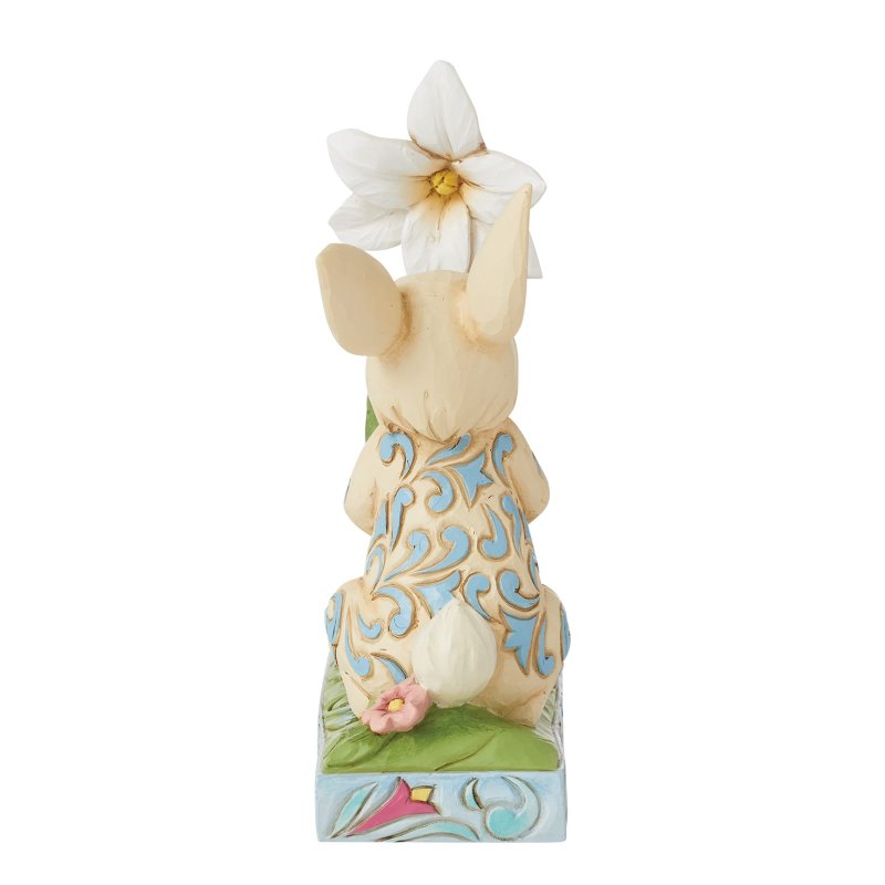 Jim Shore Heartwood Creek Scent of Spring Bunny and Lilly Figurine Jim Shore Heartwood Creek Scent of Spring Bunny and Lilly Figurine