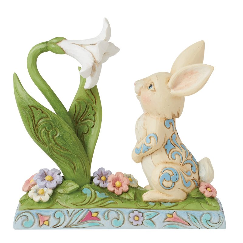 Jim Shore Heartwood Creek Bunnys Easter Bounty