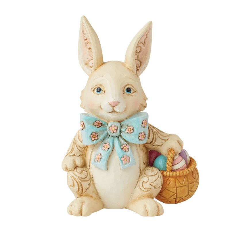 Jim Shore Heartwood Creek Bunnys Easter Bounty