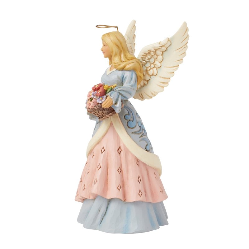 Jim Shore Heartwood Creek Heavenly Blooms Easter Angel Figurine Jim Shore Heartwood Creek Heavenly Blooms Easter Angel Figurine