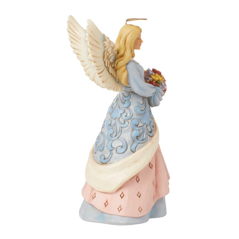 Jim Shore Heartwood Creek Heavenly Blooms Easter Angel Figurine Jim Shore Heartwood Creek Heavenly Blooms Easter Angel Figurine