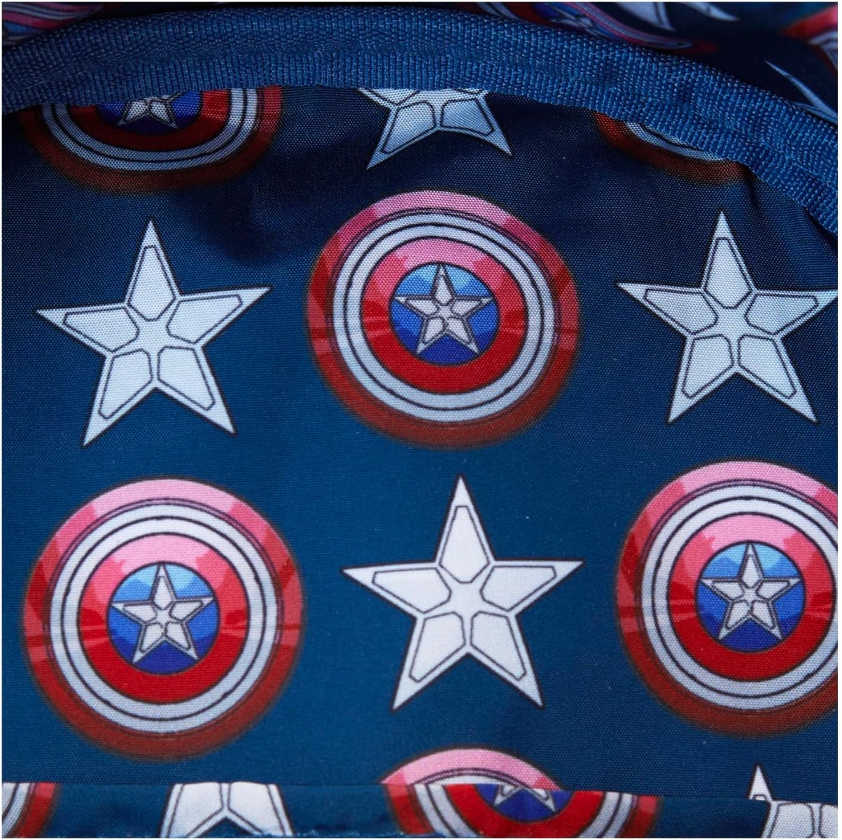 Loungefly Marvel Captain America Brave New World Cosplay Mini Backpack Loungefly Marvel Captain America Brave New World Cosplay Mini Backpack