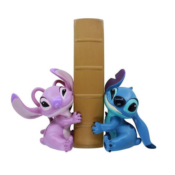 Disney Showcase Stitch & Angel Bookends Disney Showcase Stitch & Angel Bookends