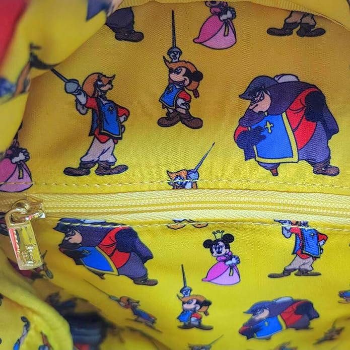 Loungefly Disney The Three Musketeers Pete Villain Cosplay Mini Backpack Loungefly Disney The Three Musketeers Pete Villain Cosplay Mini Backpack