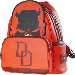 Loungefly Marvel Daredevil Cosplay Faux Leather Mini Backpack