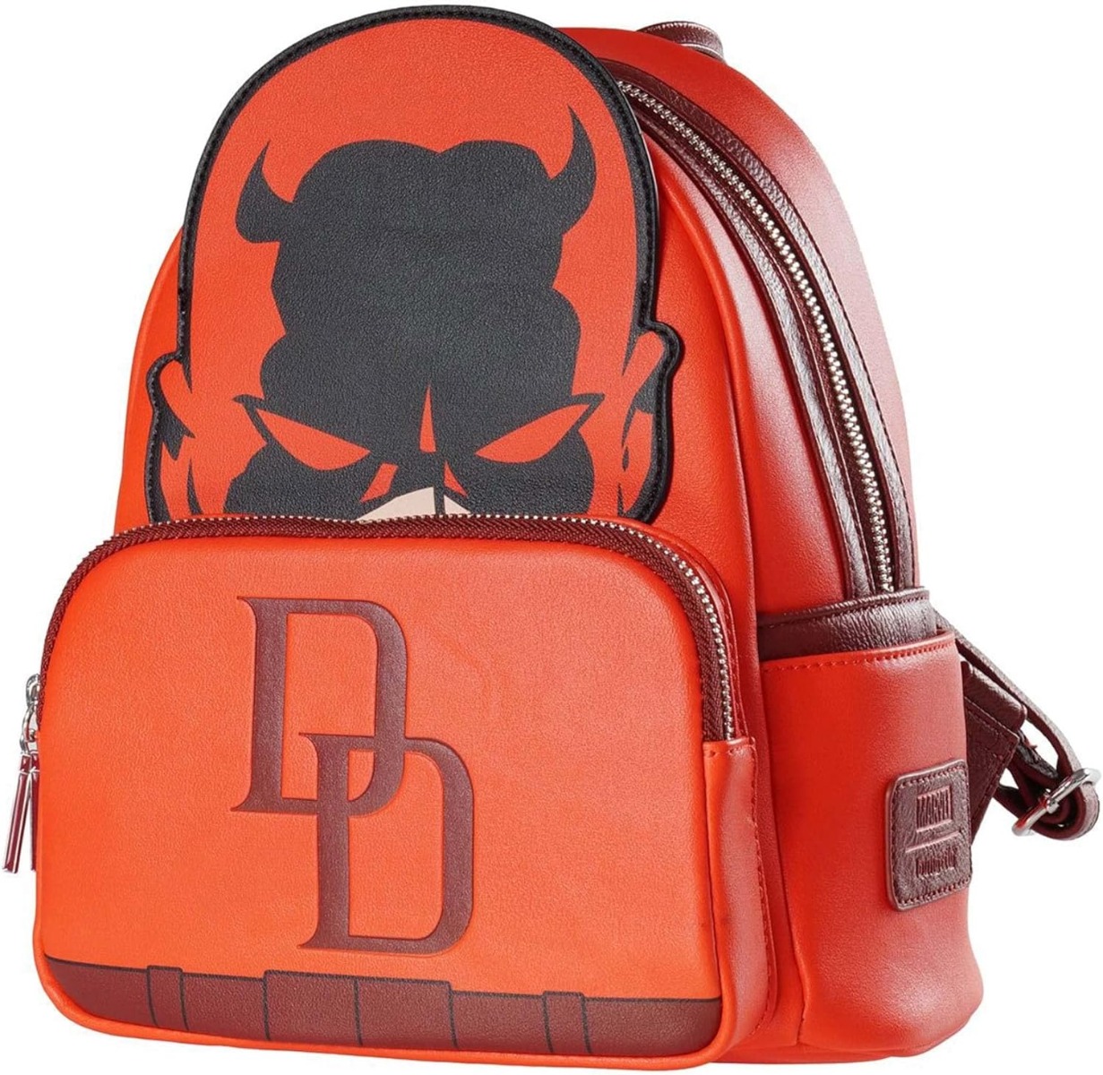 Loungefly Marvel Daredevil Cosplay Faux Leather Mini Backpack Loungefly Marvel Daredevil Cosplay Faux Leather Mini Backpack
