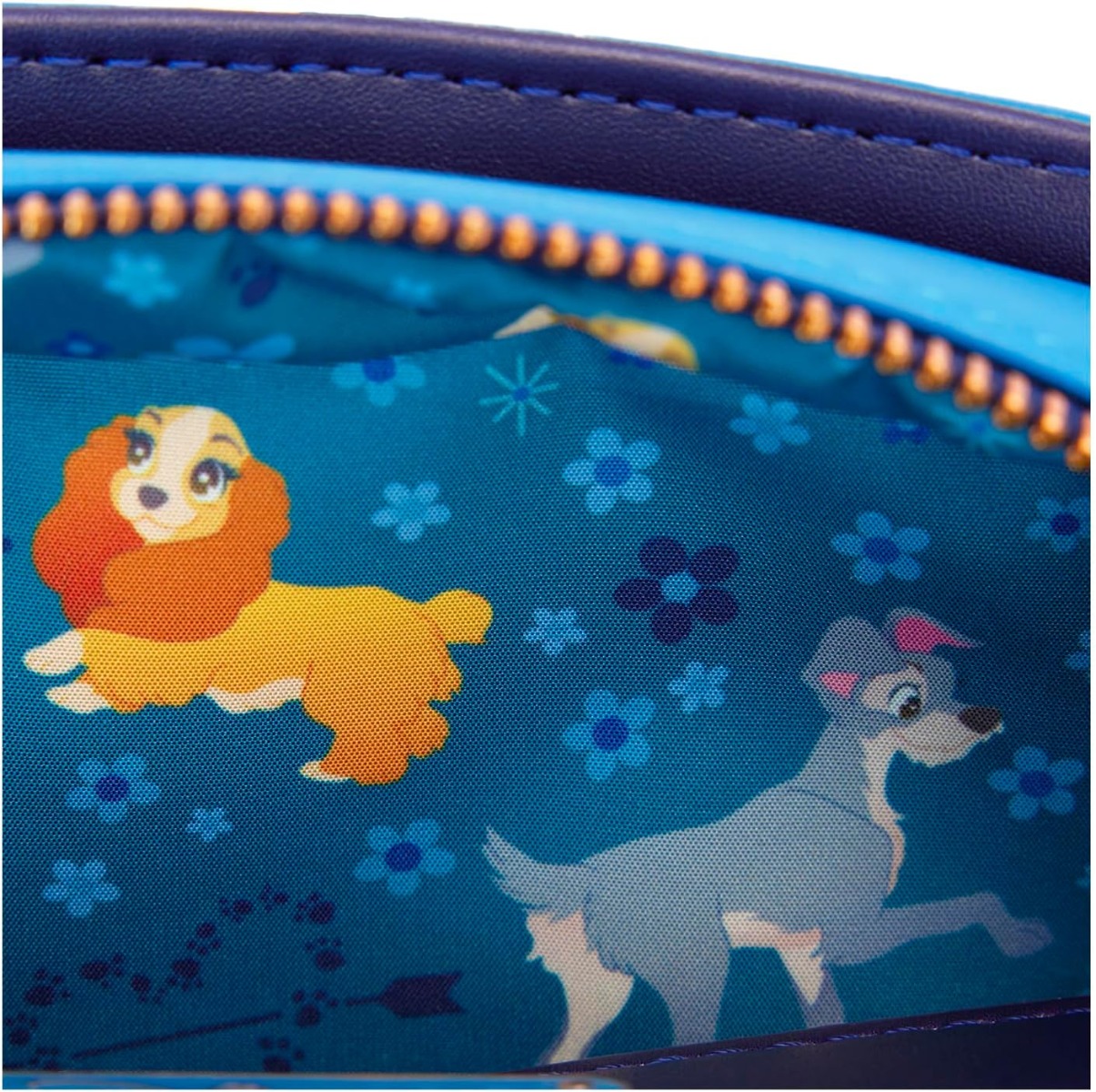 Loungefly Disney Lady and The Tramp 70th Anniversary Crossbody Loungefly Disney Lady and The Tramp 70th Anniversary Crossbody
