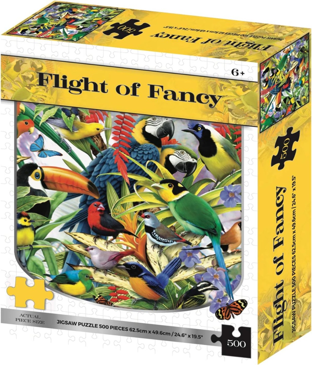 Howard Robinson K22519 Kidicraft - Flight of Fancy Birds 500 Piece Jigsaw Puzzle Howard Robinson K22519 Kidicraft - Flight of Fancy Birds 500 Piece Jigsaw Puzzle