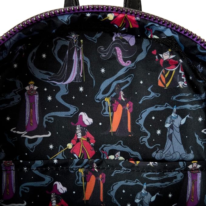 Loungefly Disney Villains Iridescent Mini Backpack Loungefly Disney Villains Iridescent Mini Backpack