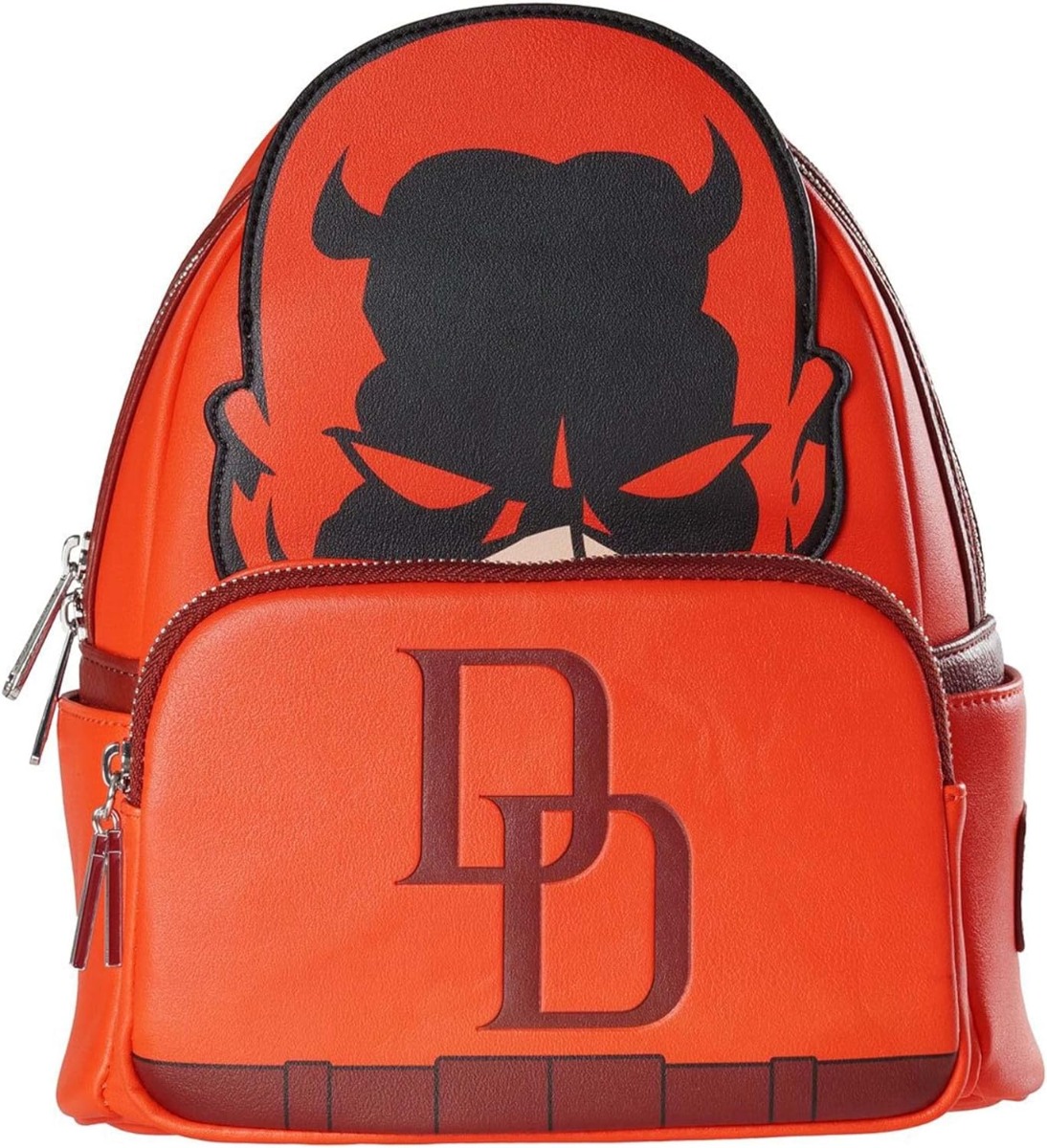 Loungefly Marvel Daredevil Cosplay Faux Leather Mini Backpack Loungefly Marvel Daredevil Cosplay Faux Leather Mini Backpack
