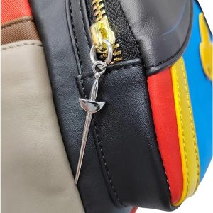 Loungefly Disney The Three Musketeers Pete Villain Cosplay Mini Backpack