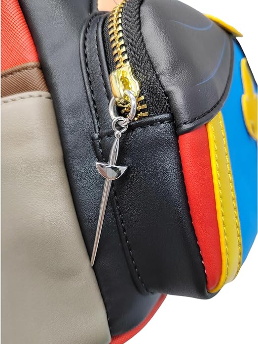 Loungefly Disney The Three Musketeers Pete Villain Cosplay Mini Backpack Loungefly Disney The Three Musketeers Pete Villain Cosplay Mini Backpack