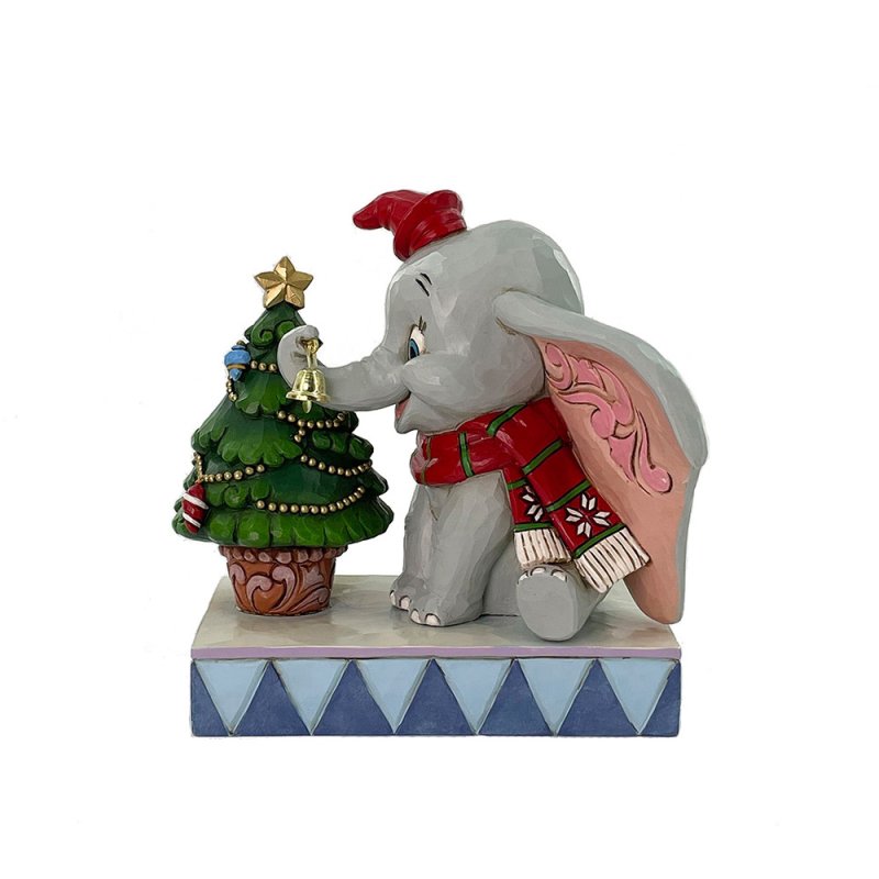 Jim Shore Disney Traditions Merry Moments Dumbo with Christmas Tree Jim Shore Disney Traditions Merry Moments Dumbo with Christmas Tree