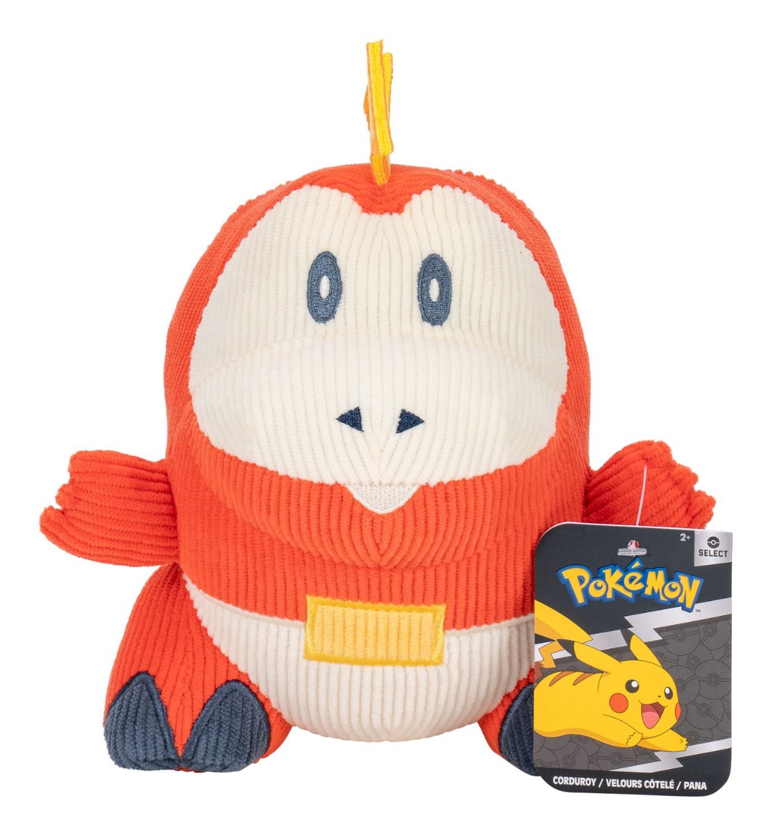 Pokemon 8" Corduroy Fuecoco Plush