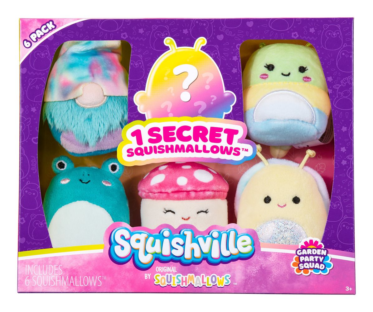 Squishville 2" Garden Party Squad 6-Pack