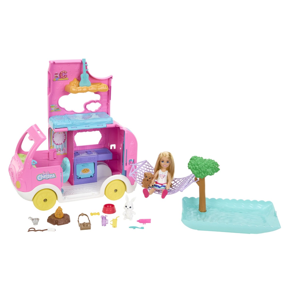 Barbie Chelsea 2-in-1 Camper Playset Barbie Chelsea 2-in-1 Camper Playset