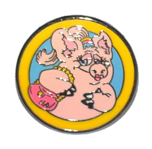 Piggin Pin Badge - Fashion