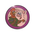 Piggin Pin Badge - Friends