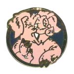 Piggin Pin Badge - Greed