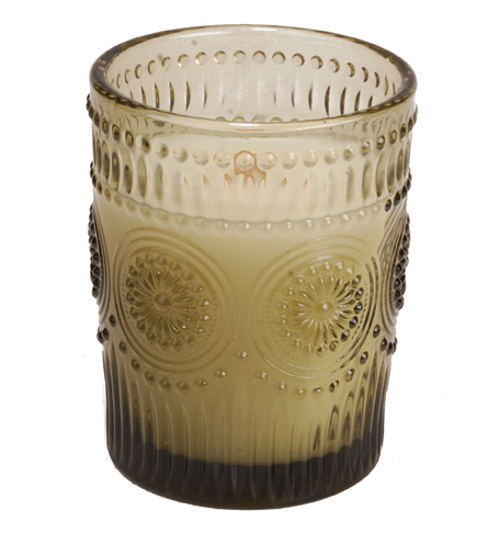 Woodwick Candle Vintage Glass Fireside 5.8oz Woodwick Candle Vintage Glass Fireside 5.8oz