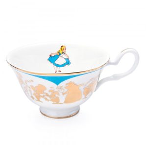 English Ladies Alice in Wonderland Cup and Saucer
