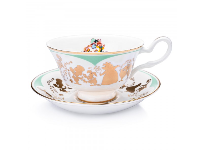 English Ladies Mad Hatter Cup and Saucer English Ladies Mad Hatter Cup and Saucer