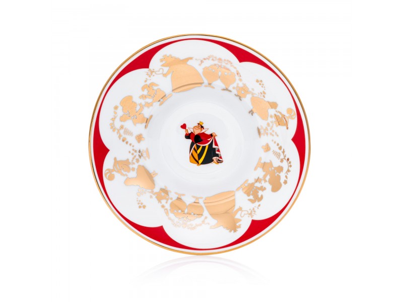 English Ladies Queen of Hearts Cup and Saucer English Ladies Queen of Hearts Cup and Saucer
