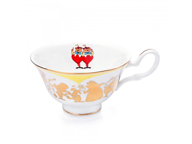 English Ladies Tweedledum and Tweedledee Cup and Saucer English Ladies Tweedledum and Tweedledee Cup and Saucer