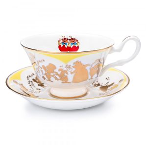English Ladies Tweedledum and Tweedledee Cup and Saucer
