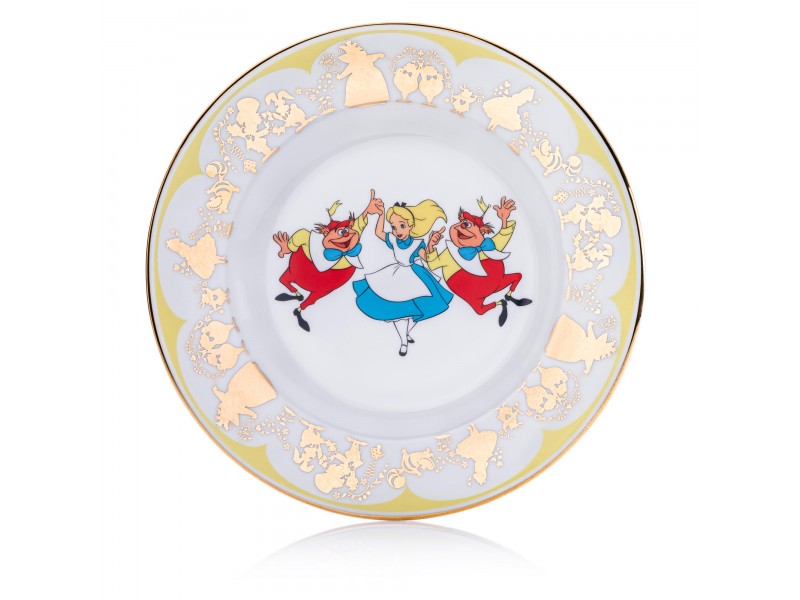 English Ladies Tweedledum and Tweedledee 6" Plate