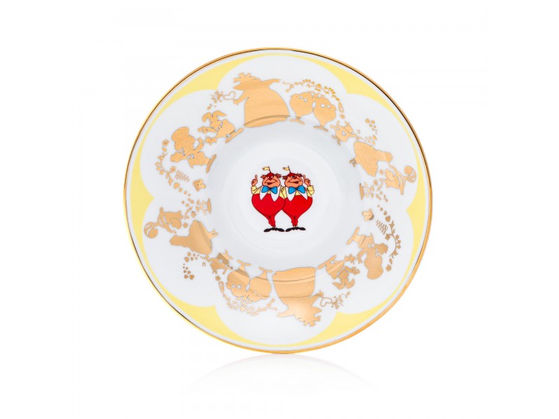 English Ladies Tweedledum and Tweedledee Cup and Saucer English Ladies Tweedledum and Tweedledee Cup and Saucer