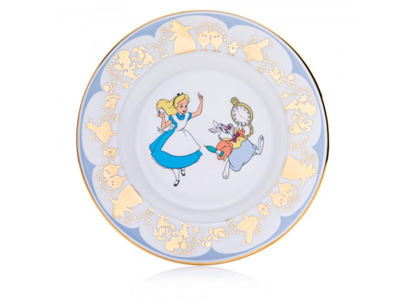 English Ladies White Rabbit 6" Plate English Ladies White Rabbit 6" Plate