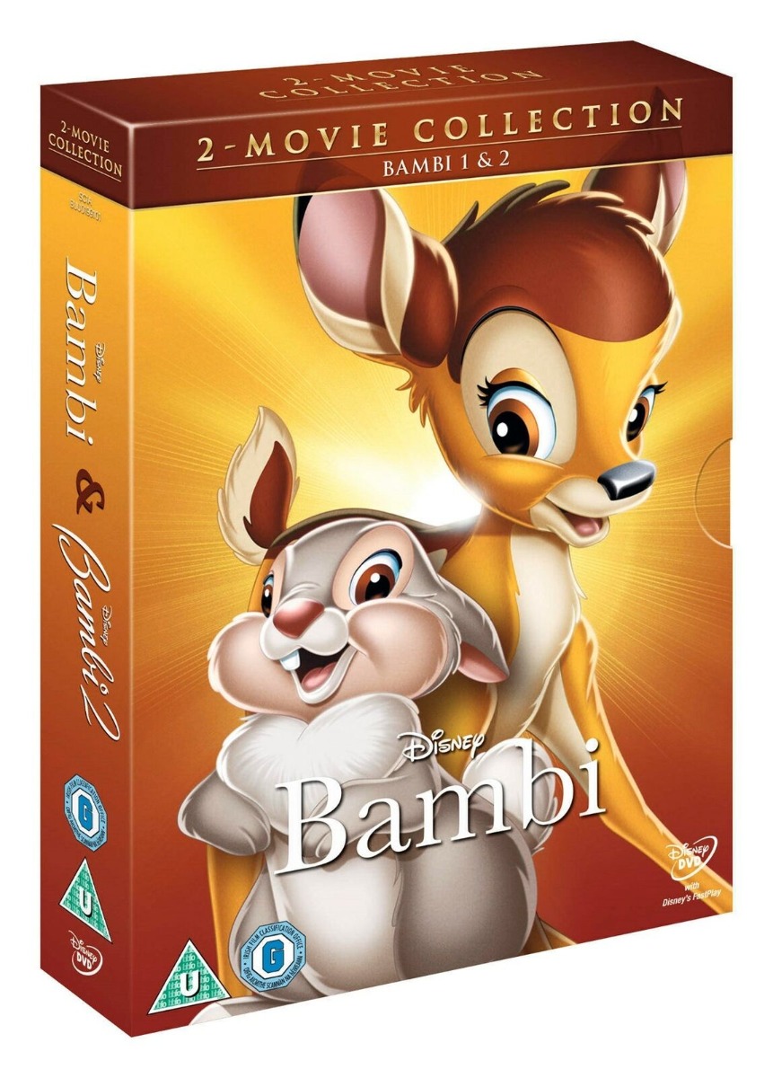 Disney Bambi 2 Movie Collection - Bambi and Bambi 2 - DVD Collection Disney Bambi 2 Movie Collection - Bambi and Bambi 2 - DVD Collection