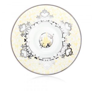 English Ladies Beauty and the Beast Wedding Teaware - Cup and Saucer
