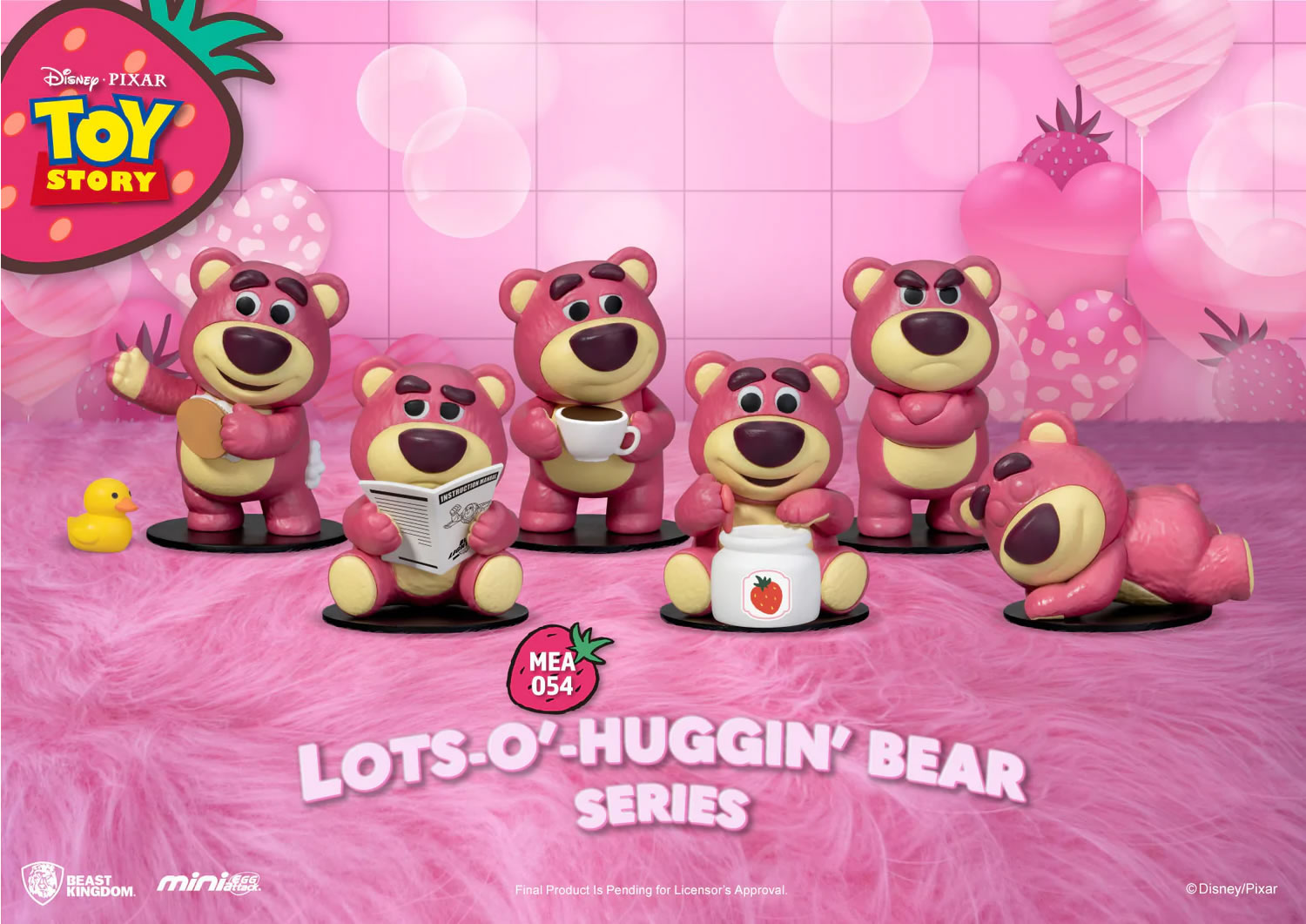 Beast Kingdom Toy Story Mini Egg Attack Figure 8 cm Assortment Lots-o'-Huggin' Bear Series Beast Kingdom Toy Story Mini Egg Attack Figure 8 cm Assortment Lots-o'-Huggin' Bear Series