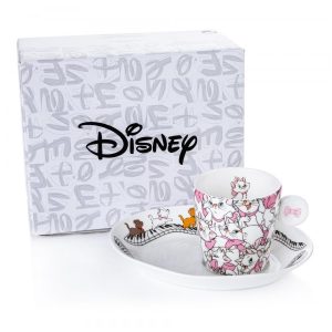 English Ladies Aristocrats Espresso Cup and Saucer
