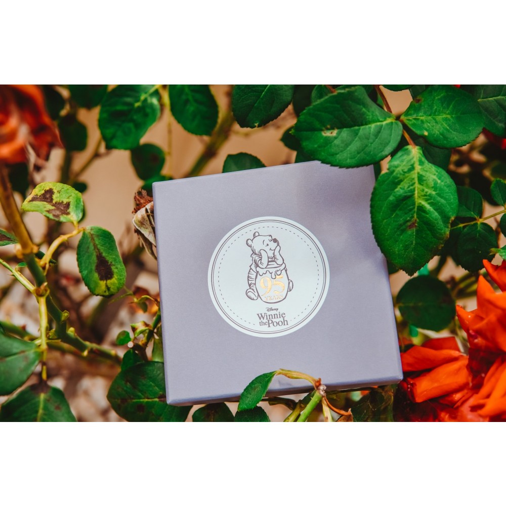 Disney Winnie the Pooh Gold-Plated Pooh Character Necklace Disney Winnie the Pooh Gold-Plated Pooh Character Necklace