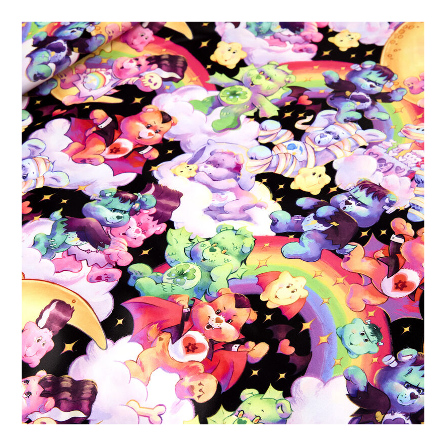 Loungefly Care Bears x Universal Monsters All-Over Print Unisex Bomber Jacket Loungefly Care Bears x Universal Monsters All-Over Print Unisex Bomber Jacket