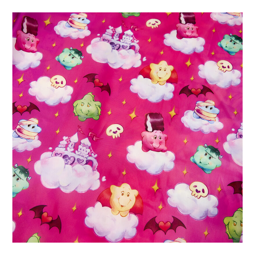 Loungefly Care Bears x Universal Monsters All-Over Print Unisex Bomber Jacket Loungefly Care Bears x Universal Monsters All-Over Print Unisex Bomber Jacket