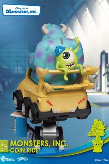 Beast Kingdom Disney Coin Ride Series D-Stage PVC Diorama Monsters Inc. 16 cm Beast Kingdom Disney Coin Ride Series D-Stage PVC Diorama Monsters Inc. 16 cm