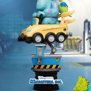 Beast Kingdom Disney Coin Ride Series D-Stage PVC Diorama Monsters Inc. 16 cm